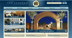 Desktop Screenshot of ci.san-leandro.ca.us